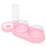 Pet Cat Bowl Automatic Feeder Dog Cat Food Bowl With Water Fountain Double Bowl Drinking Raised Stand