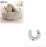 2 In 1 Dog And Cat Bed Pet Winter Bed Round Plush Warm Bed House Soft Long Plush Pets Bed Pet Products